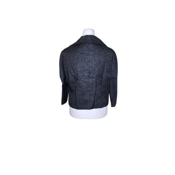 Vintage 50s De Pinna 3 Pce Suit Dress Womens S Gray Boucle - Picture 13 of 16